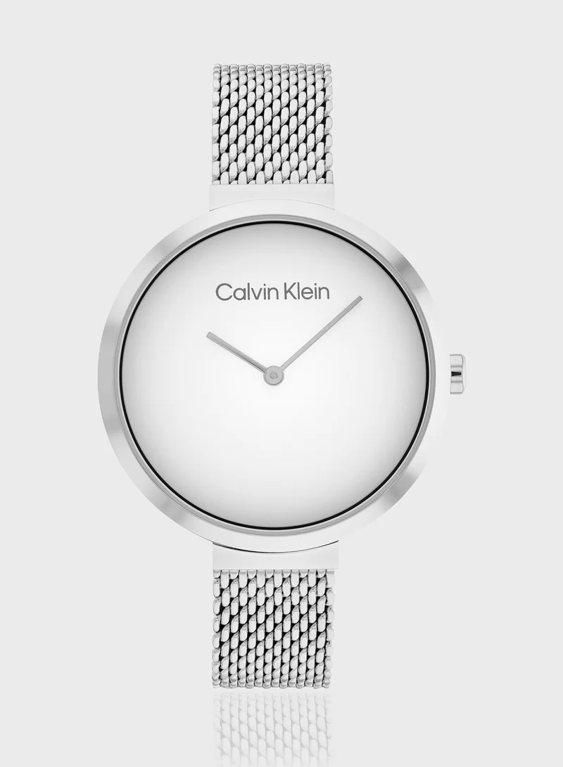 CALVIN KLEIN Minimalistic T Bar Analog Watch