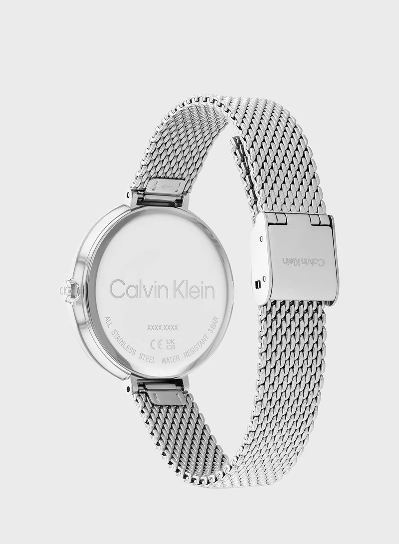 CALVIN KLEIN Minimalistic T Bar Analog Watch