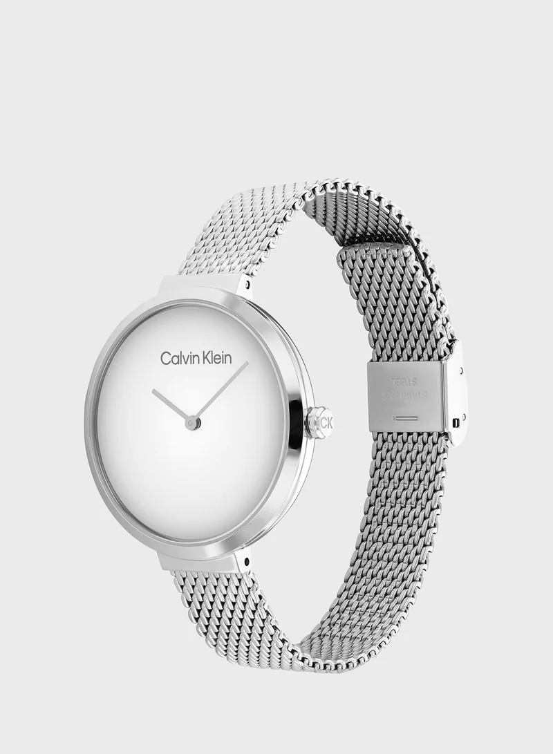 CALVIN KLEIN Minimalistic T Bar Analog Watch