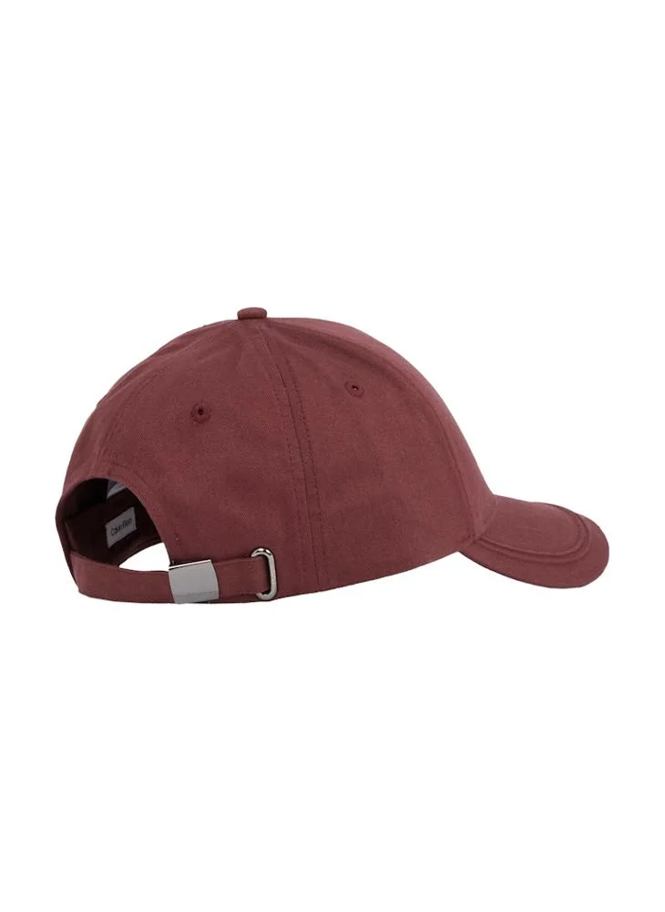 كالفن كلاين Metal Side Baseball Curved Peak Cap