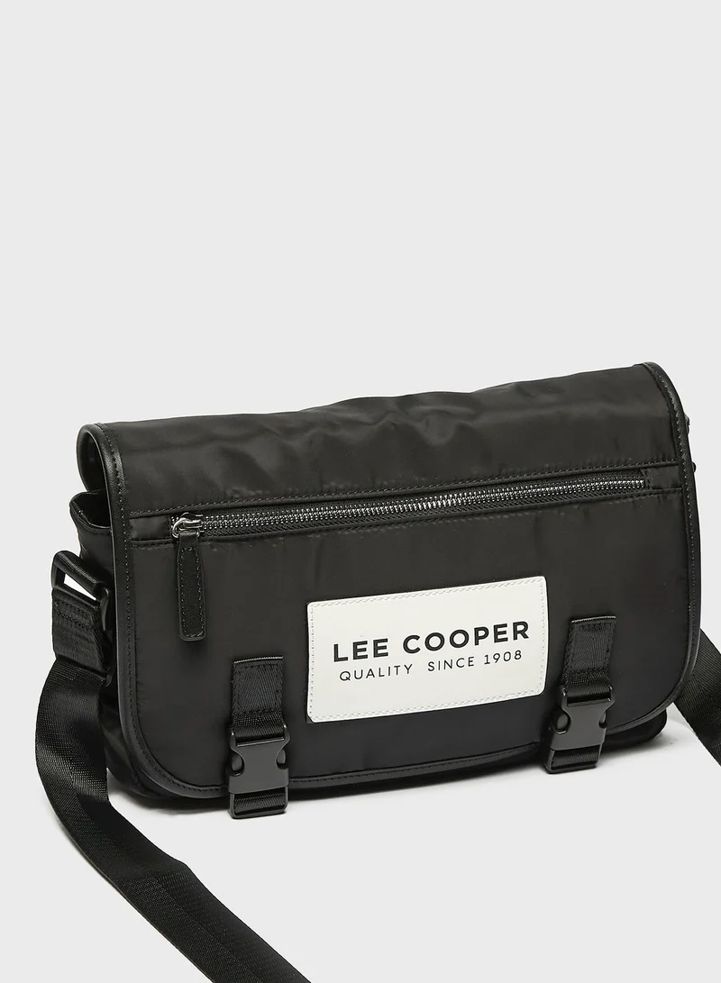 Lee Cooper Logo Crossbody Bag