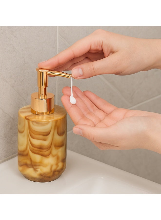 Premium Refillable Soap Dispenser with Pump, Large-Capacity Dispensing Bottle Hand Soap, Dish Soap, Shower Gel, Shampoo (300ml) - Image 1
