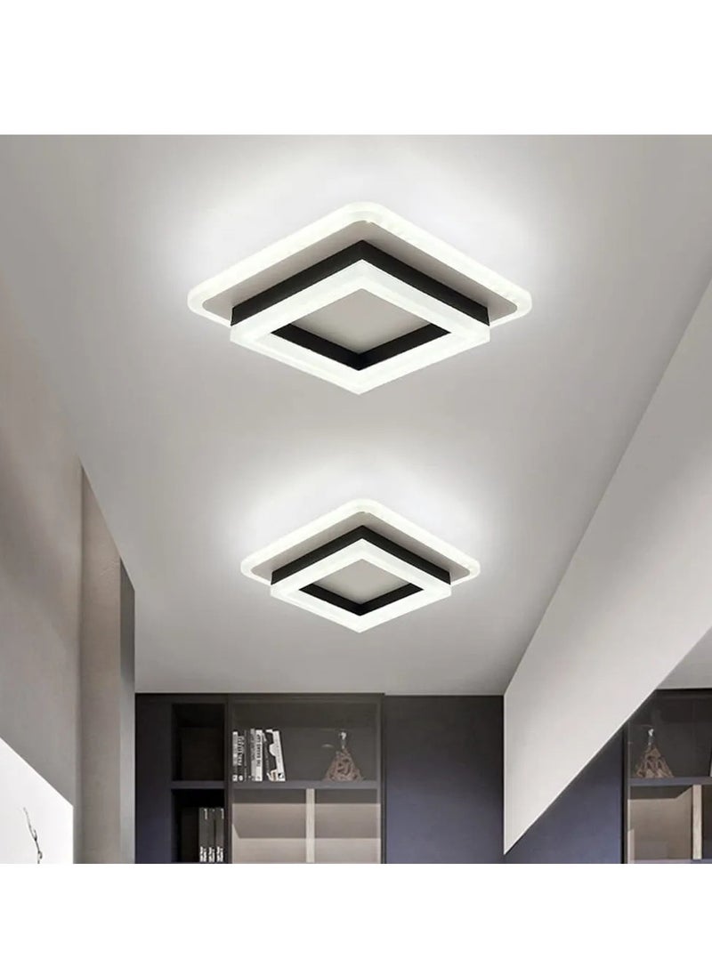 Goeco Square Led Ceiling Light, Ceiling Lamp, Modern LED Ceiling Light Fixture for Living Room, Bedroom, Kitchen  - Image 4
