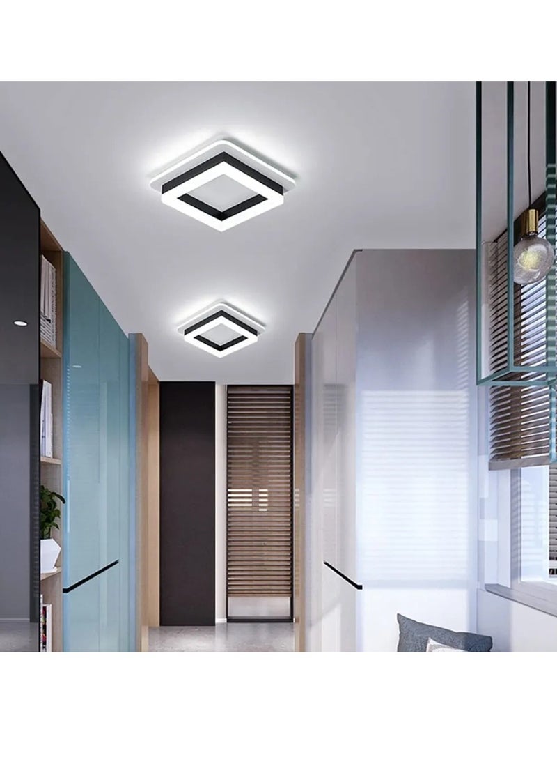 Goeco Square Led Ceiling Light, Ceiling Lamp, Modern LED Ceiling Light Fixture for Living Room, Bedroom, Kitchen  - Image 3
