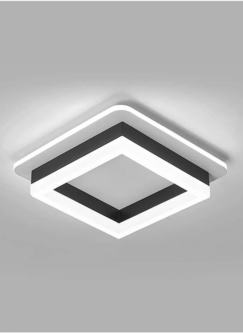 Goeco Square Led Ceiling Light, Ceiling Lamp, Modern LED Ceiling Light Fixture for Living Room, Bedroom, Kitchen  - Image 1