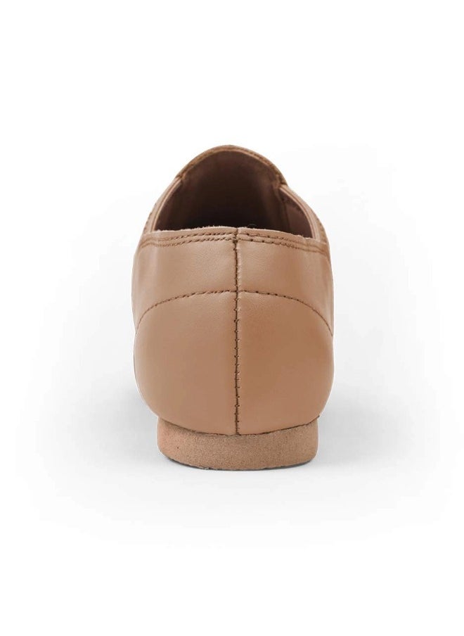 ShebSheb Ballet Shoes for Girls and Womens Leather Unisex Slip-On Dance Shoes  - Image 4