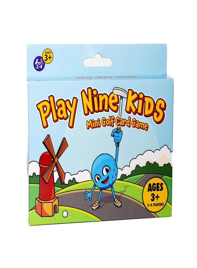 Play Nine Kids: Mini Golf Card Game – Learn and Match Numbers, Fun Math & Strategy Skills for Kids - Family Board Game – Easy to Learn, Educational Number Matching – 2-4 Players, Ages 3+ - Image 1