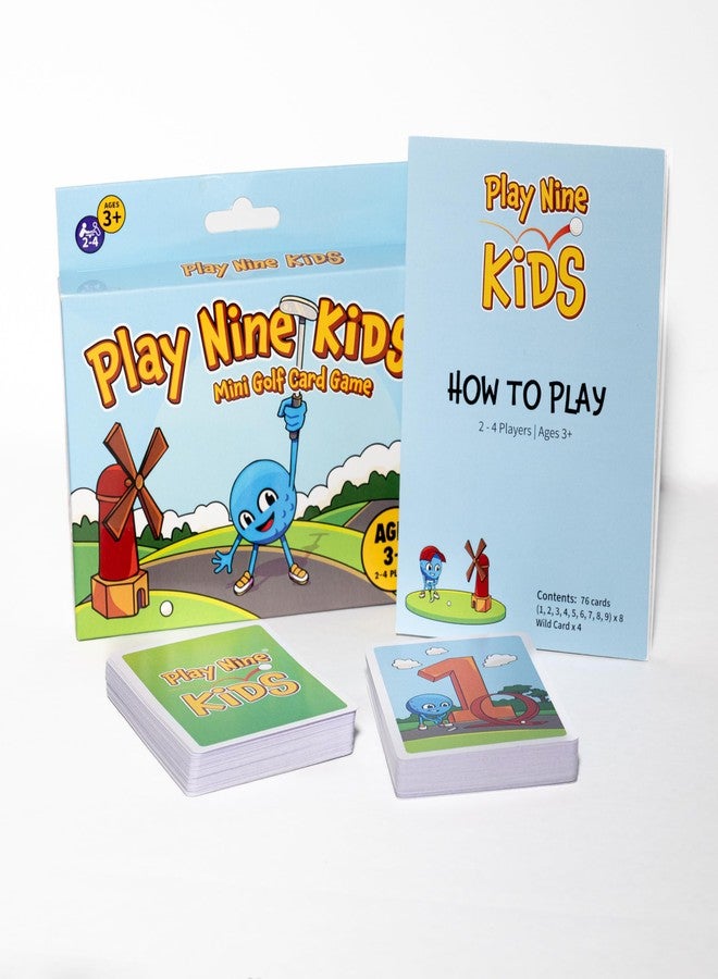 Play Nine Kids: Mini Golf Card Game – Learn and Match Numbers, Fun Math & Strategy Skills for Kids - Family Board Game – Easy to Learn, Educational Number Matching – 2-4 Players, Ages 3+ - Image 5