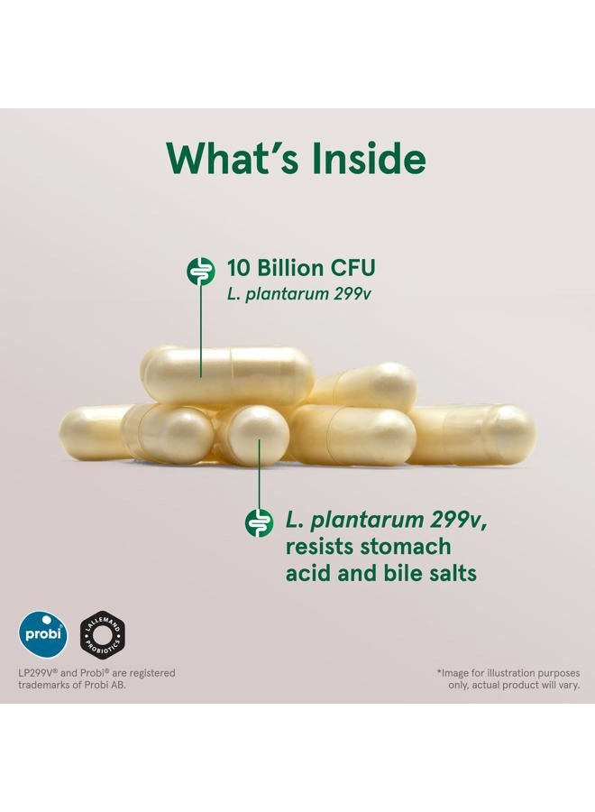 jarrow formulas Ideal Bowel Support - 10 Billion CFU Per Serving - Bowel Support - Reduces Bloating, Gas & Intestinal Discomfort - Up to 30 Servings (Veggie Caps) - Image 3