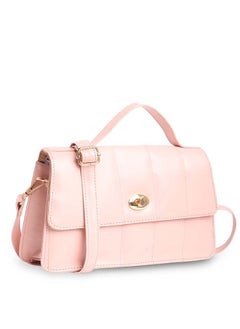 CAPRESE Caprese Poppy Solid Blush Faux Leather Medium Sling Bag  - Image 3