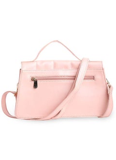 CAPRESE Caprese Poppy Solid Blush Faux Leather Medium Sling Bag  - Image 4