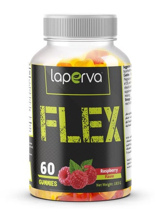 Gummies for Joint Support Laperva Flex- Raspberry Flavored  with Glucosamine Sulfate, 60 Gummies - pzsku/ZDA41A973D448A96F90D5Z/45/_/1667977263/4d0f60c4-2d5a-4534-87c3-1b3f18b72cc3