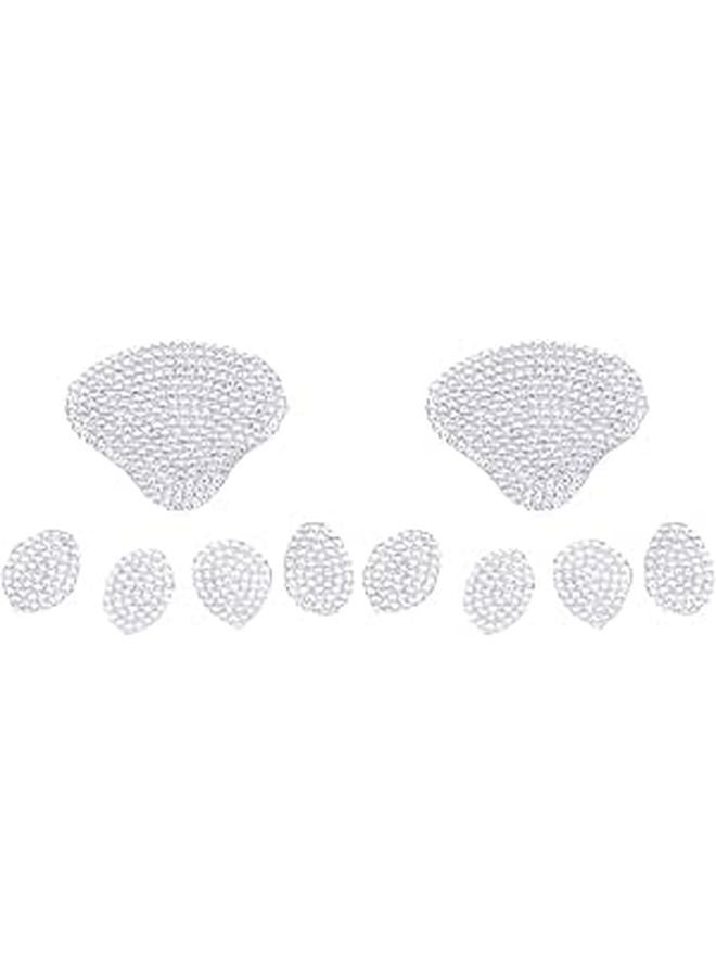 Self Adhesive Rhinestone Decals for Clothes Bags Hats Luggage DIY Craft Accessories - Image 1