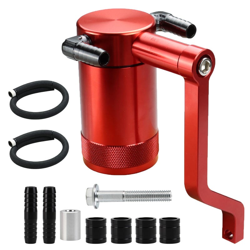 Billet Oil Catch Can 64L Air Oil Separator Technology ZBracket Scat Pack Compatible with Chrysler 300 Dodge Charger Challenger 20112021