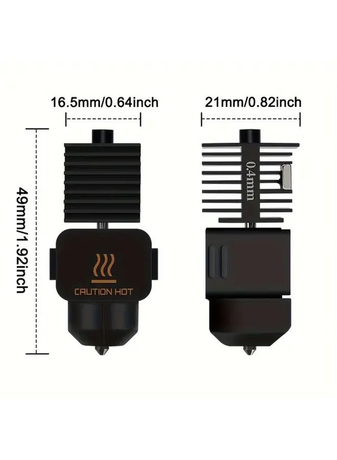 Bambu Lab A1 Mini 3D Printer 0 2mm Hotend Kit with Hardened Steel Nozzles - Image 3