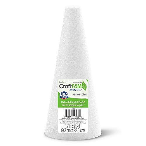 FloraCraft CraftFōM Cone White - Image 1