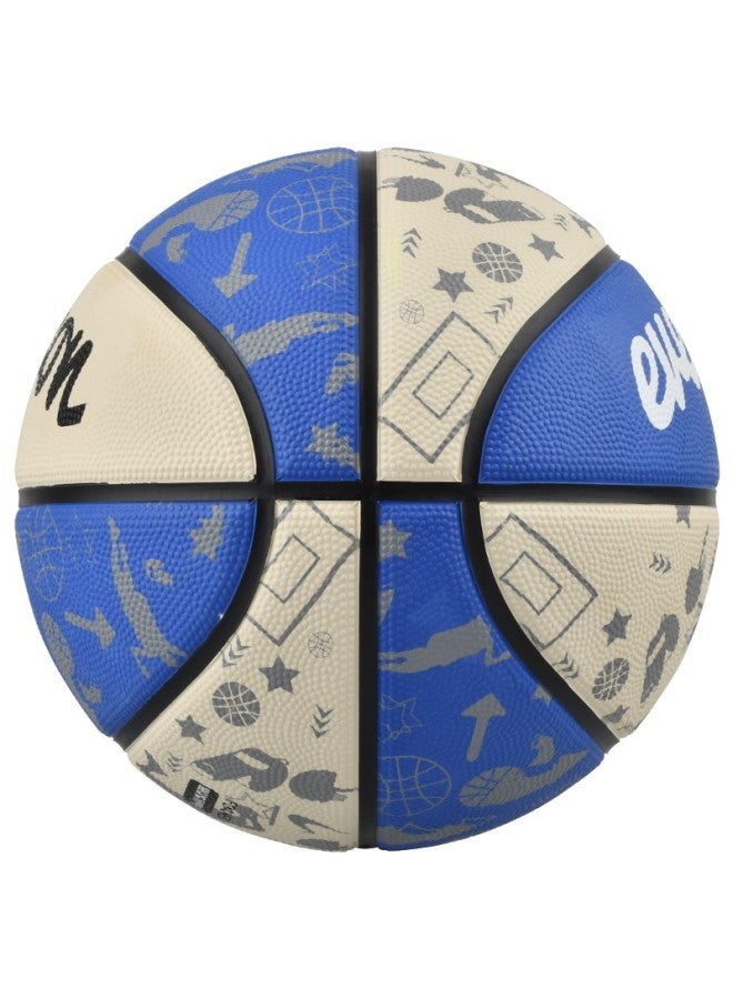 Evervon Basketball, Non-slip And Wear-resistant, For Adults And Children, Compeion And Training Use, Size 7 Rubber, School Group Purchase, Ebx-7051 - Image 3