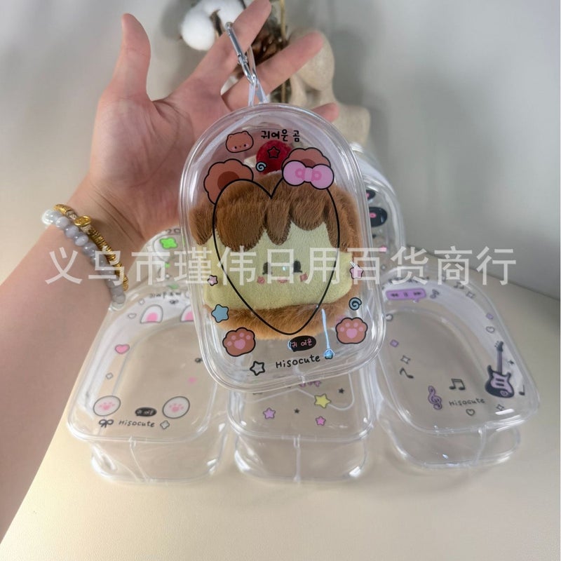 Cartoon Four-Leaf Clover 10Cm Baby Walking Bag Hand-Made Doll Cosmetics Bag Cotton Doll Stereo Display Bag Pendant Pain - Image 4
