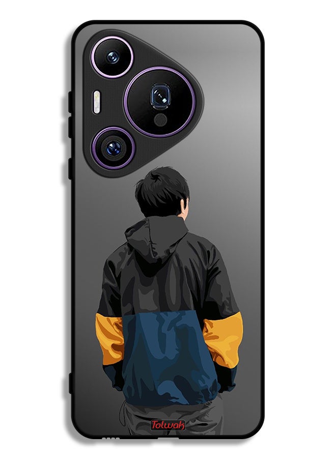Tolwak Huawei Pura 70 Pro Protective Case Cover Boy Portrait Art - Image 1