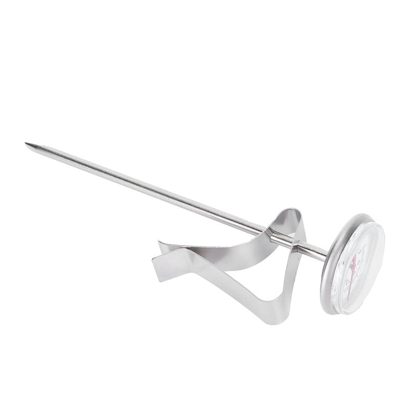 Wide usage compatibility Kitchen Thermometer, Pointer dial no Battery Needed, high Speed Induction Accurate Measurement -10 to 110, Long Probe Adjustable Hook, with Stainless Steel Material, for Milk Daily repeated use trusted quality - Image 3