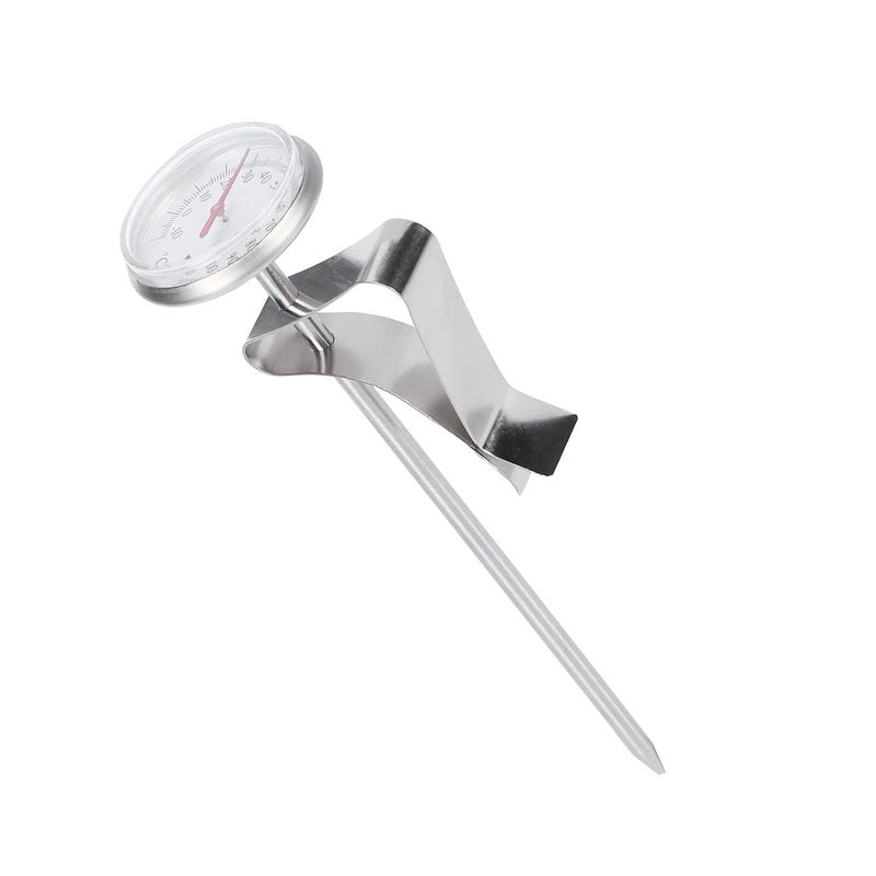 Wide usage compatibility Kitchen Thermometer, Pointer dial no Battery Needed, high Speed Induction Accurate Measurement -10 to 110, Long Probe Adjustable Hook, with Stainless Steel Material, for Milk Daily repeated use trusted quality - Image 2