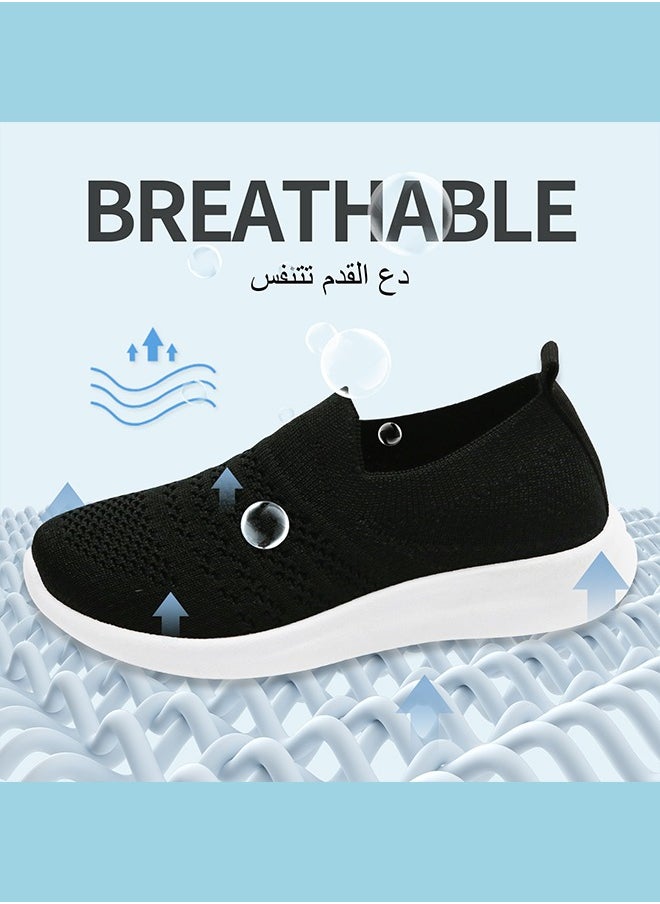 D.D.Star - Kids Shoes Breathable Slip On Sneakers For Children's Shoes, Lightweight Running Sneakers For Boys and Girls Sports Shoes. - Image 1