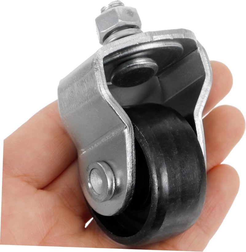 Zerodeko 2pcs Heavy Duty Swivel Jack Casters Replacement Wheels for 2 Ton Hydraulic Floor Jack Repair Accessories - Image 3