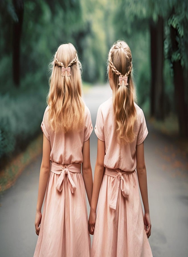 Penta Angel Hair Bow Clips 20Pcs 2.36 Inch Small Cute Bowknot Hair Alligator Barrettes Hair Accessories for Women Girls (Mixed Color) - Image 4