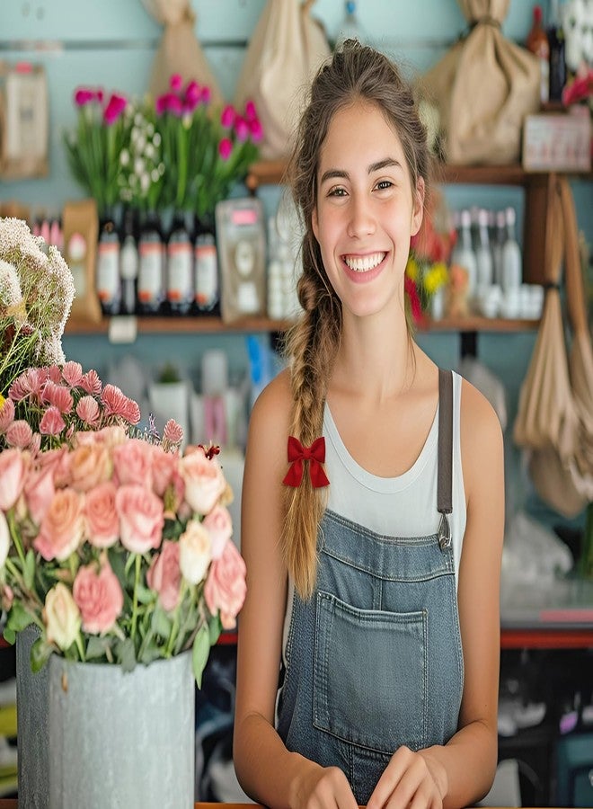 Penta Angel Hair Bow Clips 20Pcs 2.36 Inch Small Cute Bowknot Hair Alligator Barrettes Hair Accessories for Women Girls (Mixed Color) - Image 5