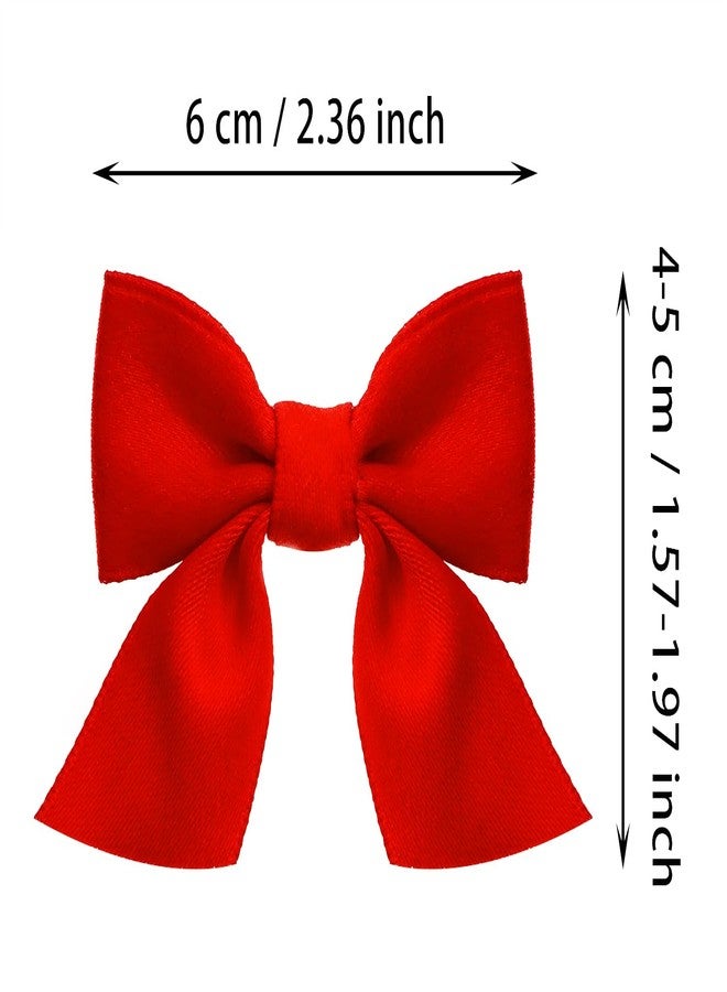 Penta Angel Hair Bow Clips 20Pcs 2.36 Inch Small Cute Bowknot Hair Alligator Barrettes Hair Accessories for Women Girls (Mixed Color) - Image 2