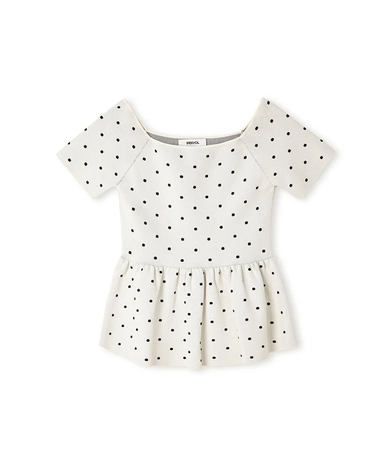 Ipekyol  Polka-Dot Knit Top for Women | Best Price UAE