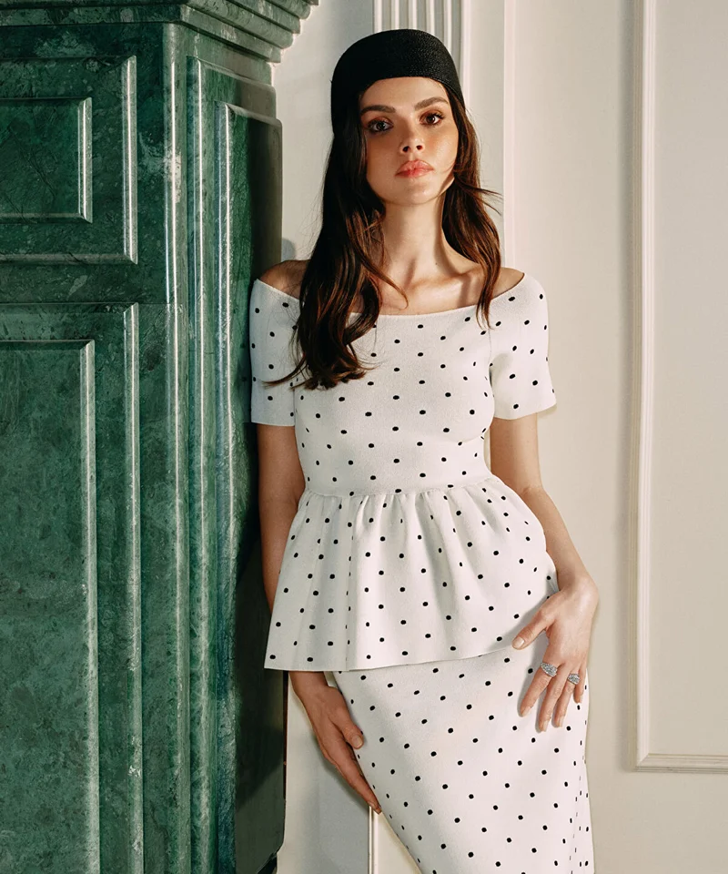 Ipekyol  Polka-Dot Knit Top for Women | Best Price UAE