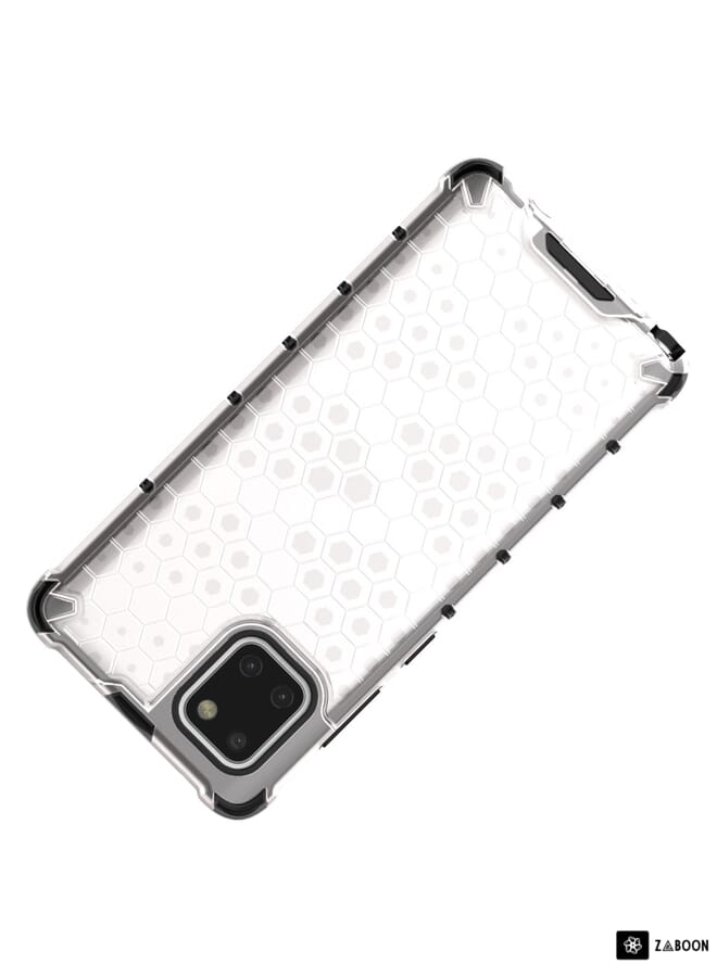زبون غطاء حماية لهاتف Galaxy Note10 Lite، مقاوم للصدمات، مصنوع من البولي كربونات والبولي يوريثين الحراري. - Image 4