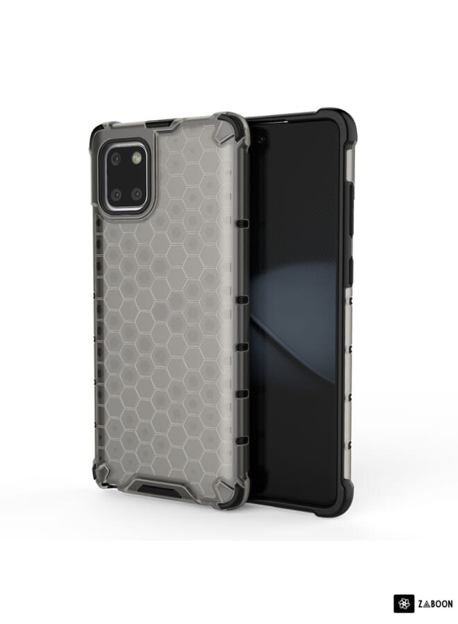 زبون غطاء حماية لهاتف Galaxy Note10 Lite، مقاوم للصدمات، مصنوع من البولي كربونات والبولي يوريثين الحراري. - Image 1