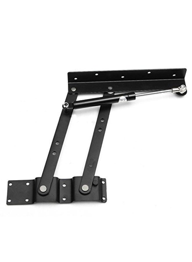 1 Pair Lift Up Top Coffee Table Mechanism Spring Hinge Hardware Fitting Table Hinge For Furniture Accessories Multi Functional Pneumatic Gas Spring Lift Support For Coffee Table  - Image 5
