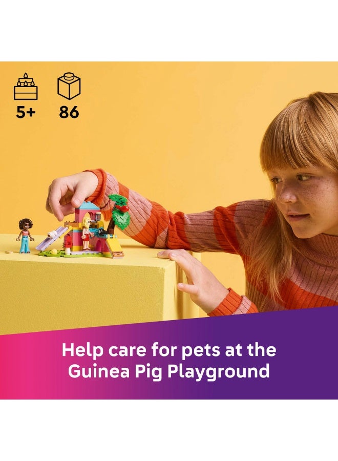 Friends Guinea Pig Playground Pretend-Play Building Kit 42640 (86) Pieces