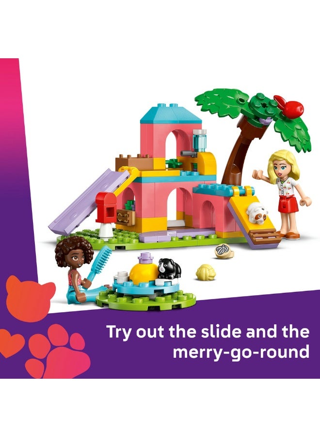 Friends Guinea Pig Playground Pretend-Play Building Kit 42640 (86) Pieces