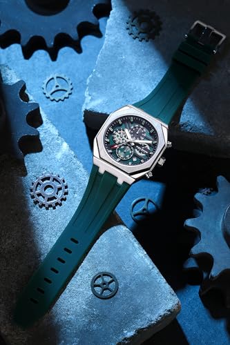 Daniel Hechter Analogue Green Dial Men's Watch-DHM1007-02 - Image 3