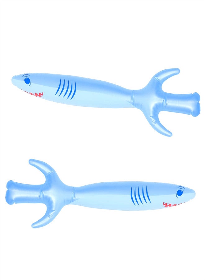 Excefore 6pcs Inflatable Balloons Children's Toys Simulated Ocean Animal Toy's for Kids Pirate Balloons Stick Children Toy Pvc Balloons My World Performance Props - Image 1