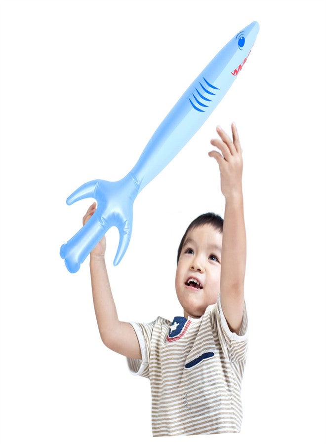 Excefore 6pcs Inflatable Balloons Children's Toys Simulated Ocean Animal Toy's for Kids Pirate Balloons Stick Children Toy Pvc Balloons My World Performance Props - Image 5