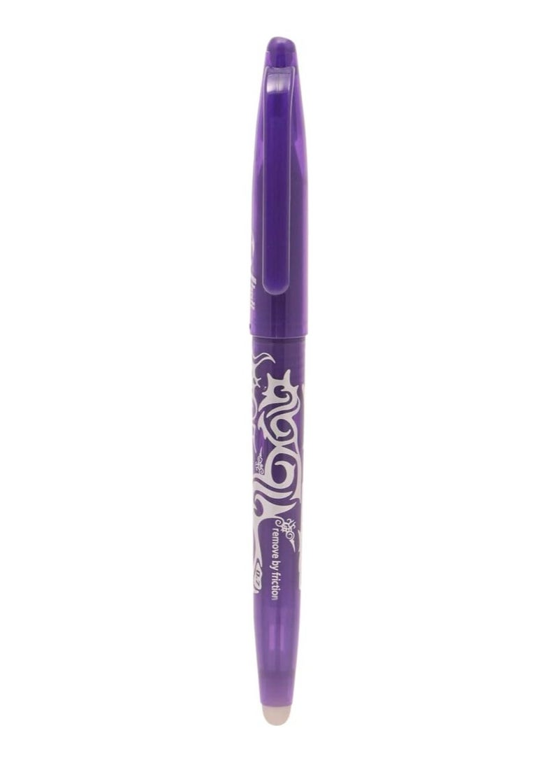 Polit Pilot Frixion Erasable Rollerball Pen Purple - Image 1
