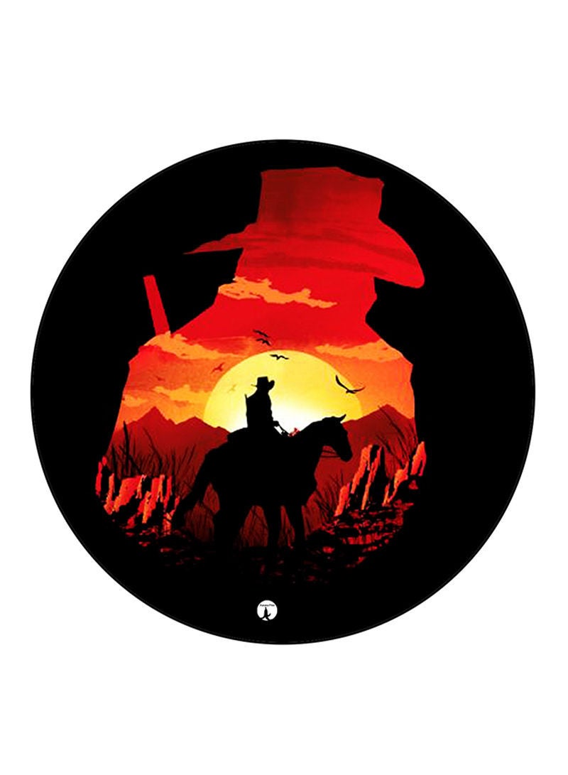 RKN Red Dead Redemption 2 Printed Mouse Pad  Multicolour