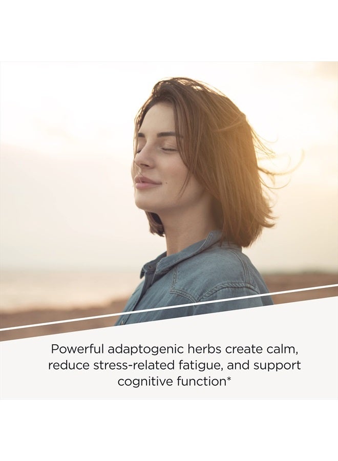 Integrative Therapeutics HPA Adapt - يدعم استجابة الجسم الصحية للتوتر* - مع أشواغاندا، ماكا، ريحان مقدس وروديولا - خالي من الغلوتين - خالي من الصويا - 120 كبسولة نباتية - عبوتين - Image 4
