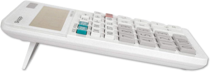 SHARP EL-334WB Business Calculator, White 4.0 - Image 4