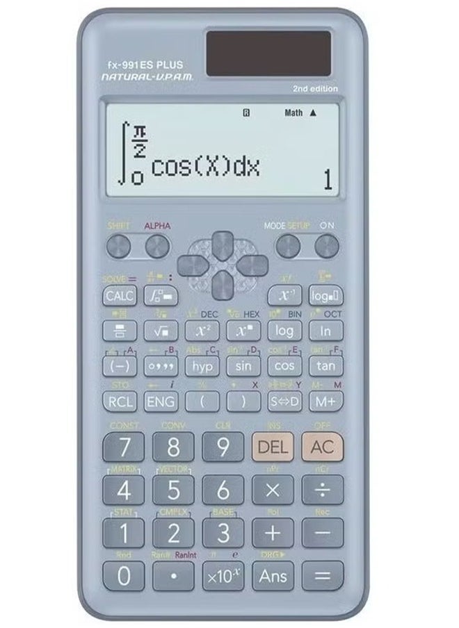 LEXIN - Fx-991Es Plus 2nd Edition Scientific Calculator Blue - Image 1