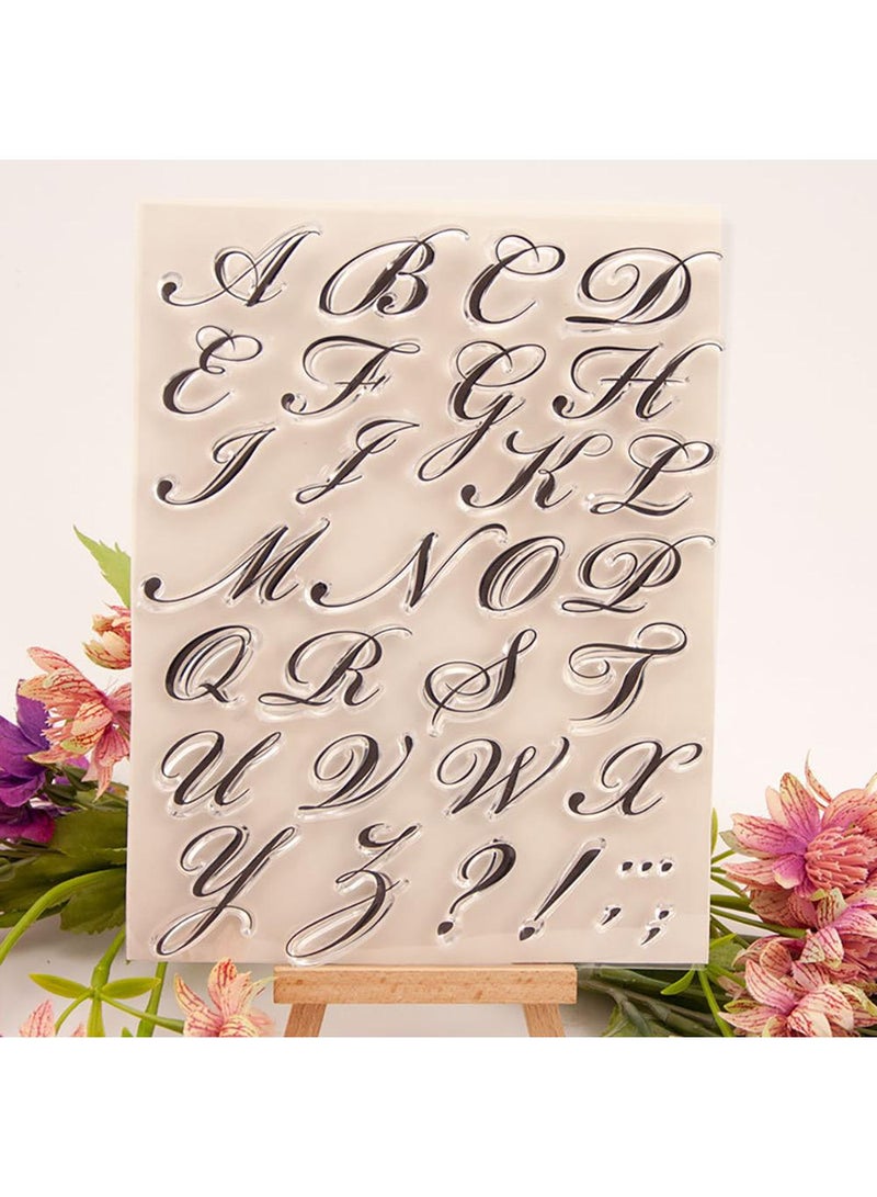 Sweet seven مجموعة أدوات ختم كعكة الحروف الأبجدية 19 قطعة - قواطع بسكويت مصنوعة يدويًا لقوالب الفوندان للحروف الإنجليزية، الأرقام، والرموز - أدوات الخبز للفوندان، البسكويت، والكعك - Image 5