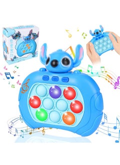 Generic Sinwind Electronic Popit, Electric Popit, Fidget Toys Popit, Pop It Controller Game, Pop It Fidget Toy, Pop Puzzle Game, Electronic Games for Kids, for Boys, Girls, Teens (1-BLUE) 
