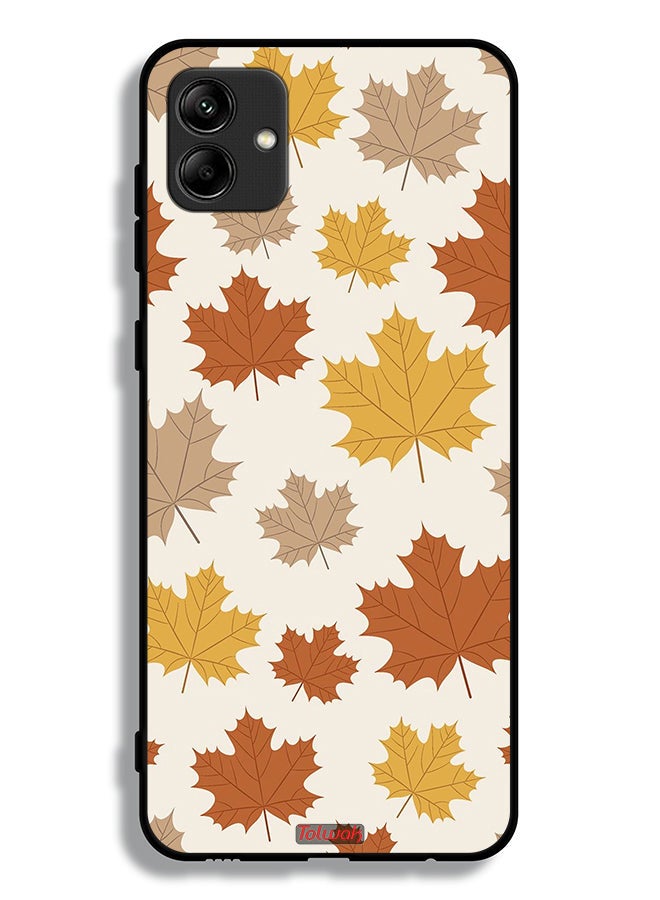 Tolwak Samsung Galaxy A04 Protective Case Cover Autumn Leaves - Image 1