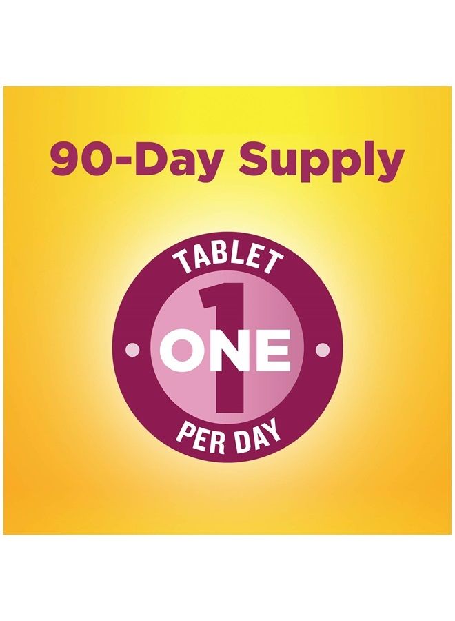 Nature Made Women's Multivitamin 50+ Tablets, 90 Count for Daily Nutritional Support - Image 4