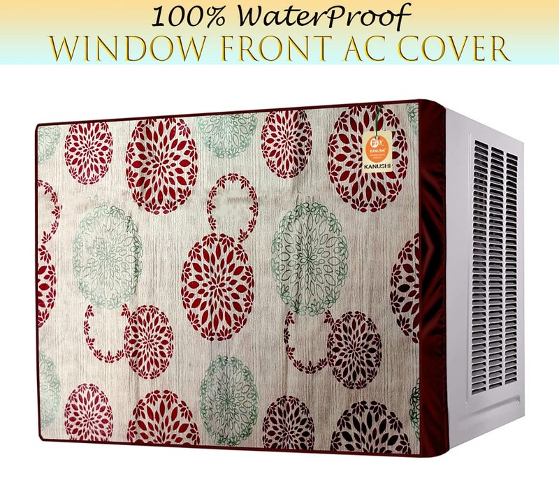 KANUSHI industries® 100% Waterproof And Dustproof Window Front AC Cover 1.5 to 2.0 Ton Capacity (AC-WIN-FRONT-W.F-NW-NEW-11) - Image 2